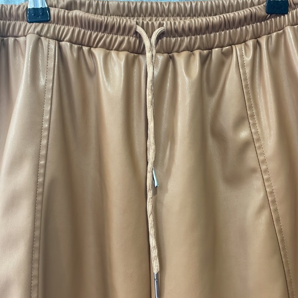 #38 Faux Leather Shein Pants - Picture 4 of 5